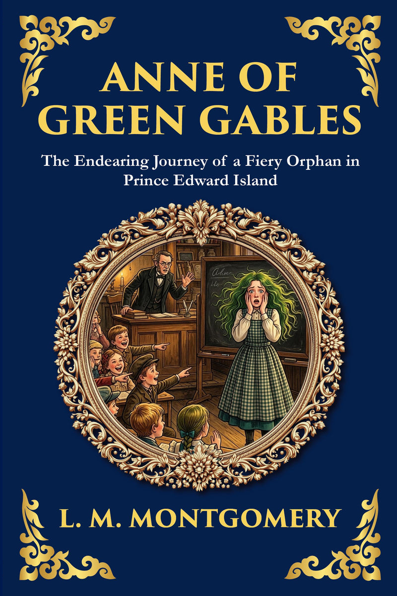 Anne of Green Gables — Large Print — modern English translation, book cover