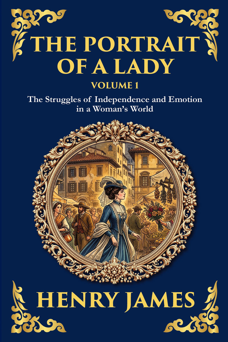 The Portrait of a Lady — Volume 1 — modern English translation, book cover