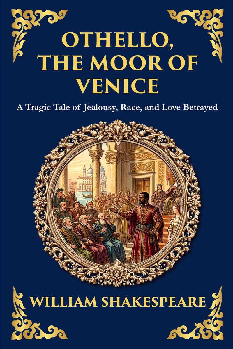 Othello, the Moor of Venice — modern English translation, book cover