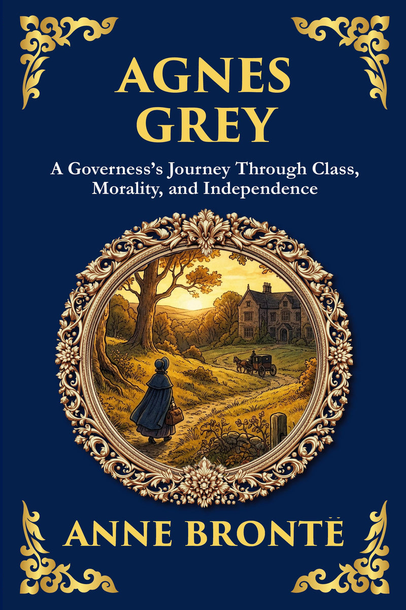 Agnes Grey — Large Print — modern English translation, book cover