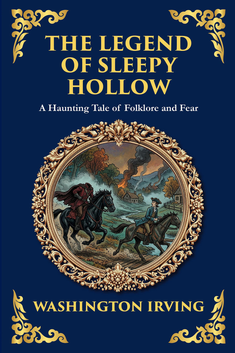 The Legend of Sleepy Hollow — Large Print — modern English translation, book cover