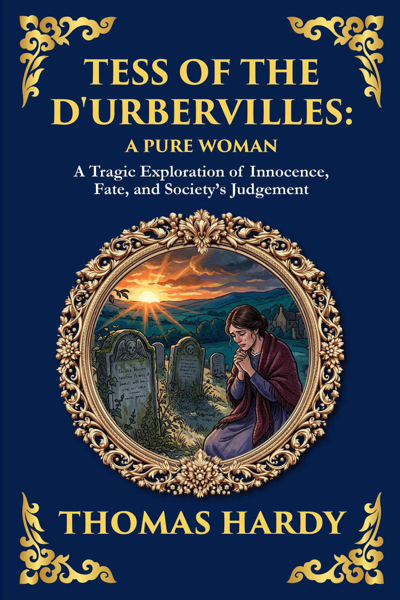 Tess of the d’Urbervilles: A Pure Woman — Large Print — modern English translation, book cover