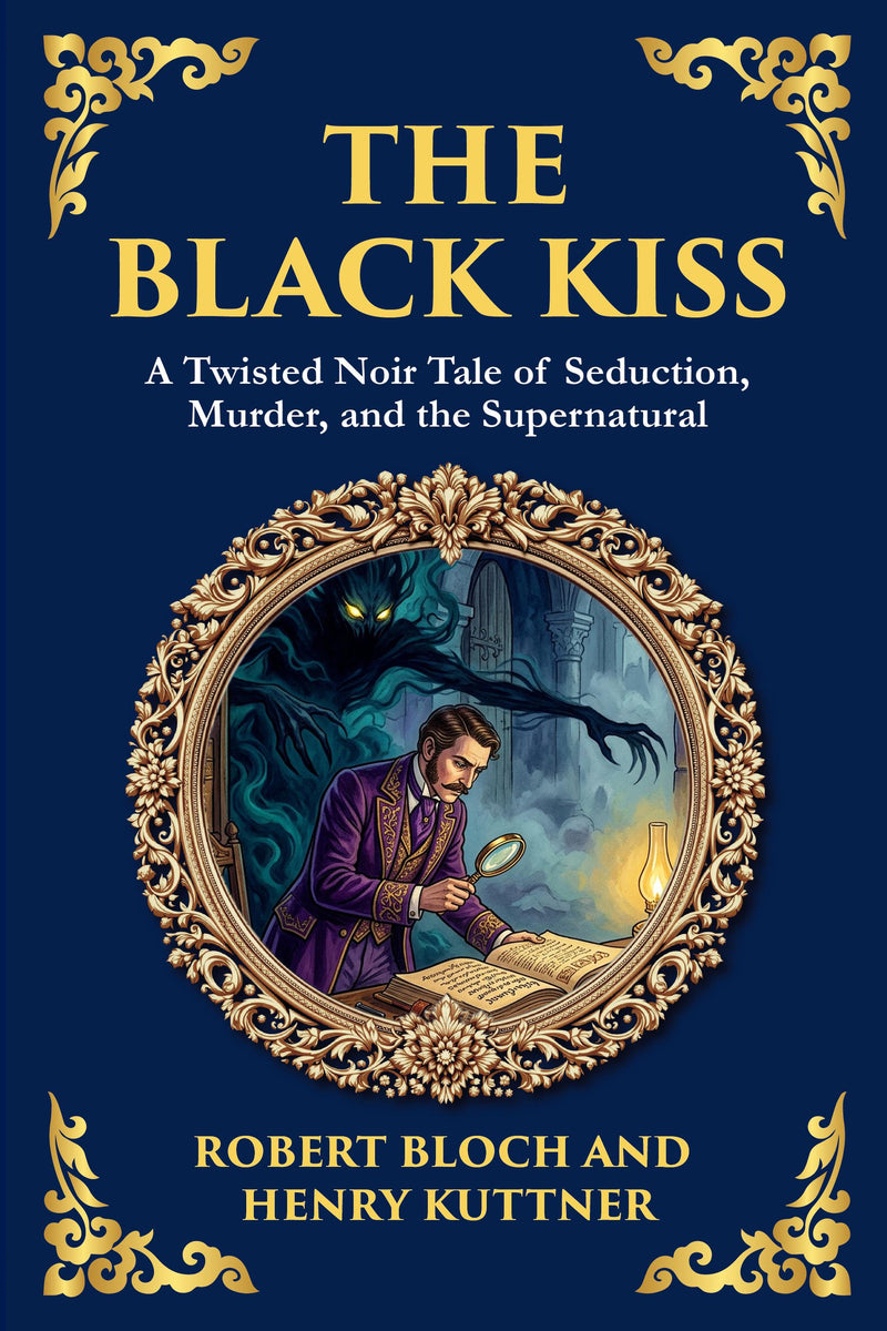 The Black Kiss — Large Print — modern English translation, book cover
