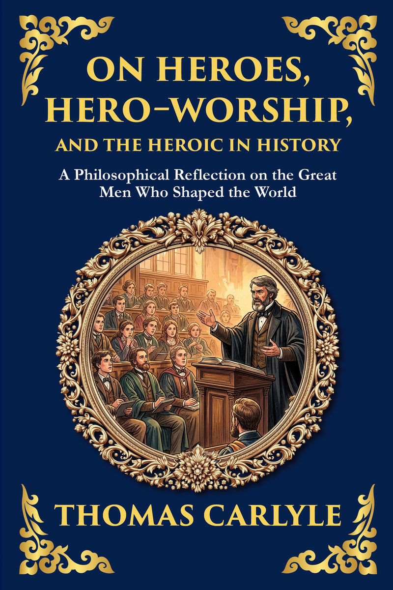On Heroes, Hero-Worship, and the Heroic in History — modern English translation, book cover