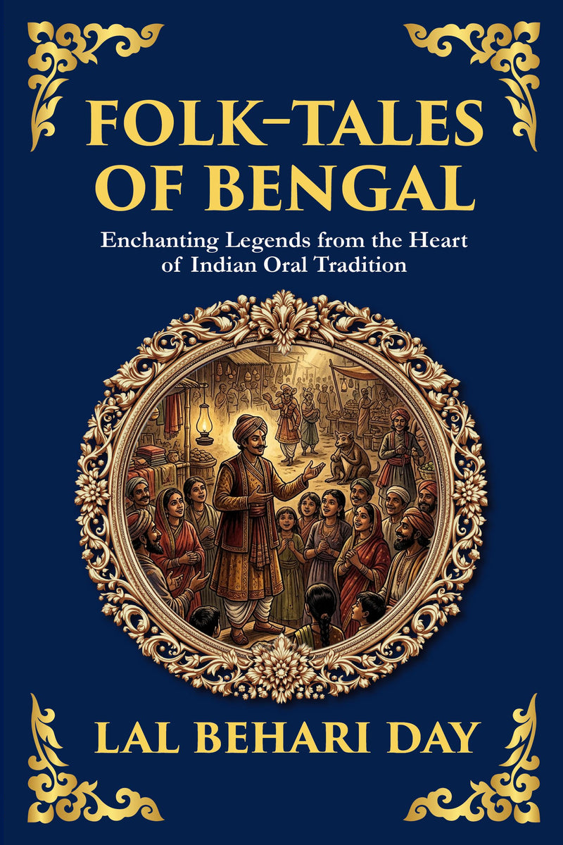 Folk-Tales of Bengal — Large Print — modern English translation, book cover