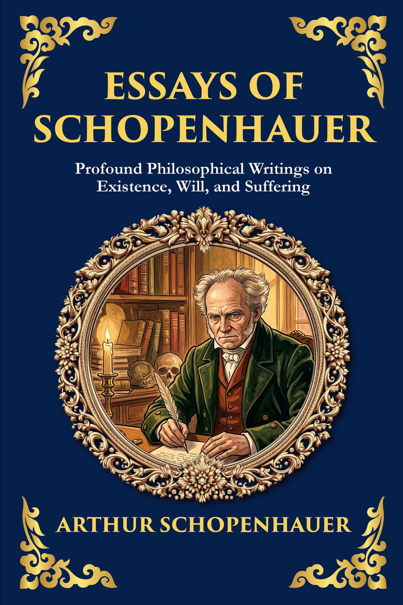 Essays of Schopenhauer — Large Print — modern English translation, book cover