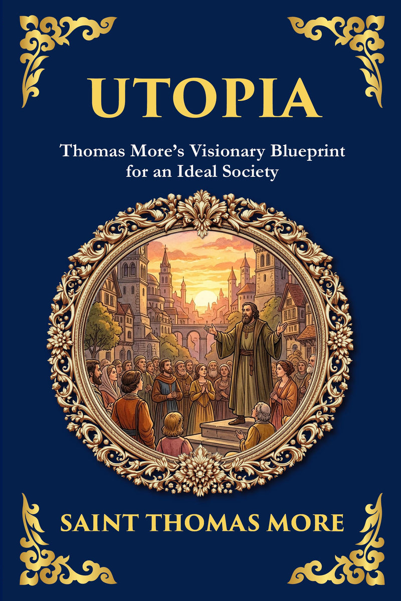 Utopia — Large Print — modern English translation, book cover