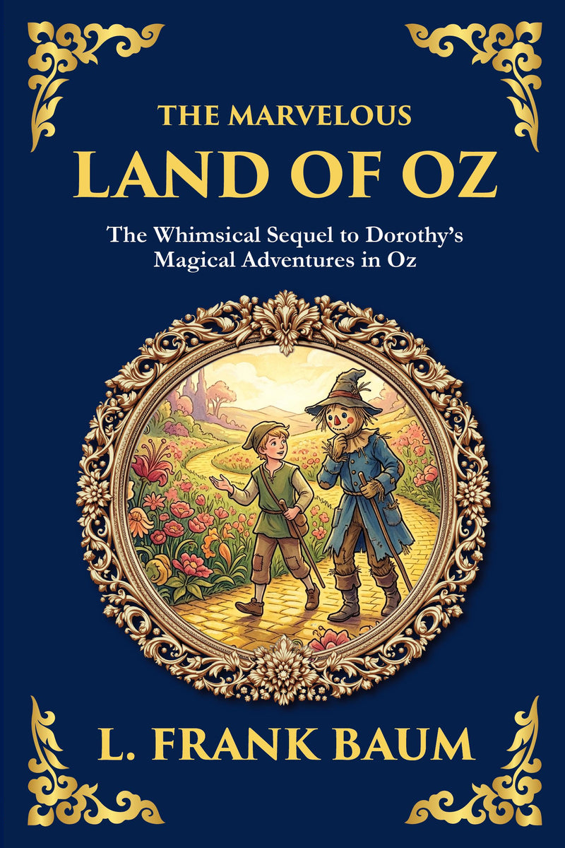 The Marvelous Land of Oz — modern English translation, book cover