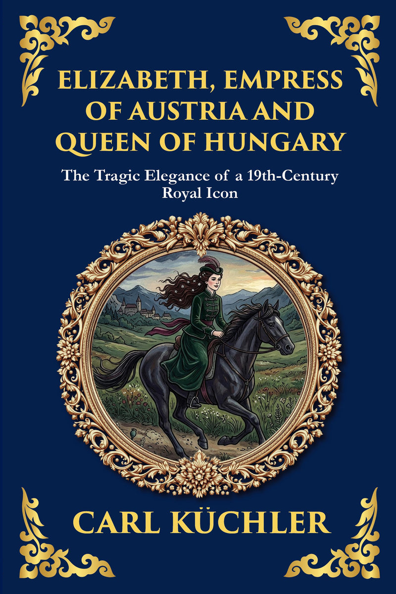 Elizabeth, Empress of Austria and Queen of Hungary — Large Print — modern English translation, book cover