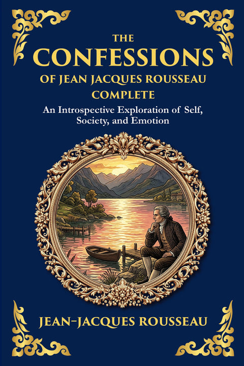 The Confessions of Jean-Jacques Rousseau — Complete — Large Print