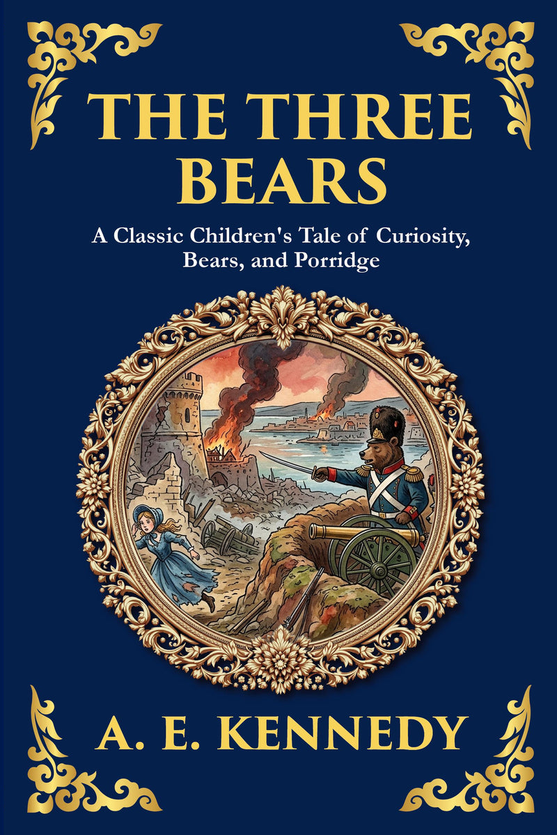 The Three Bears — modern English translation, book cover