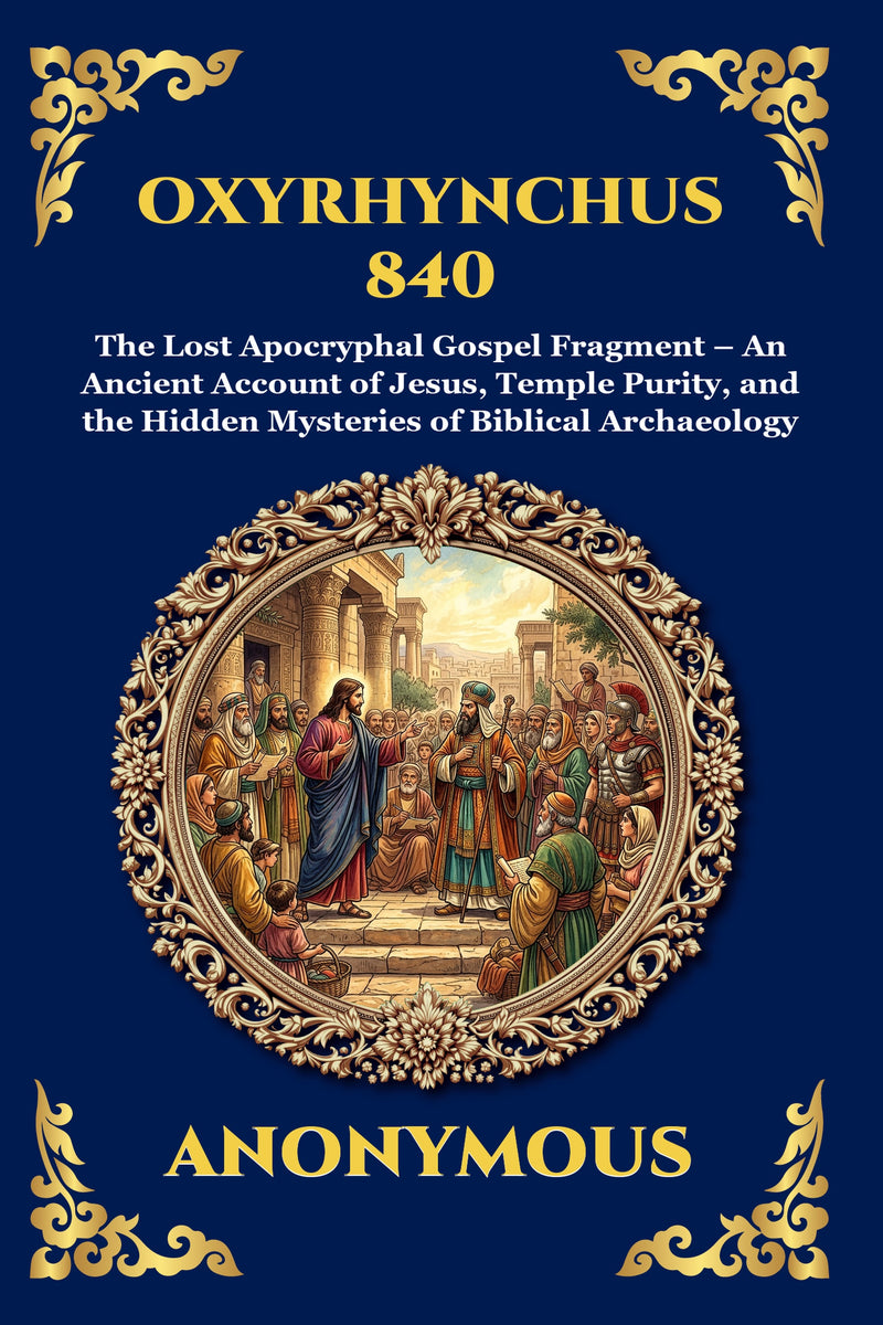 Oxyrhynchus 840 — Large Print — modern English translation, book cover