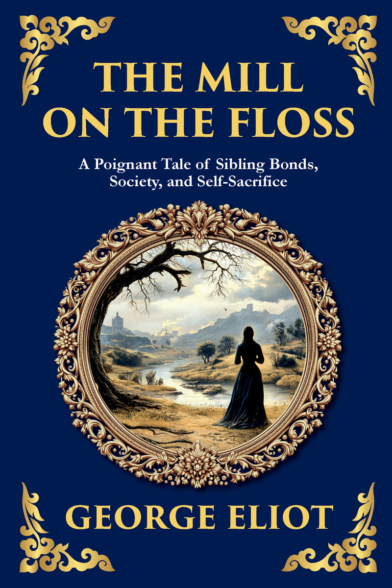 The Mill on the Floss — Large Print — modern English translation, book cover