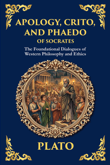 Apology, Crito, and Phaedo of Socrates — Large Print