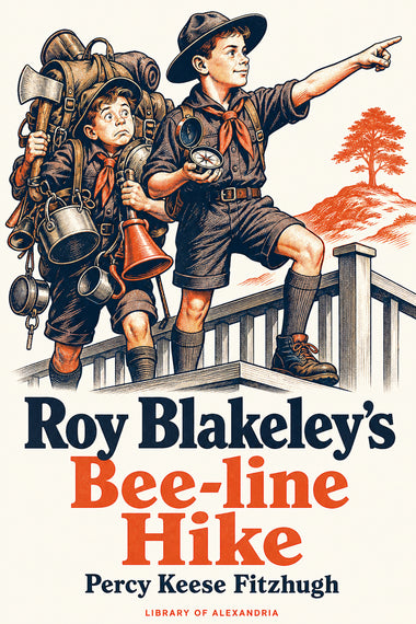 La randonnée en ligne droite de Roy Blakeley — Gros caractères