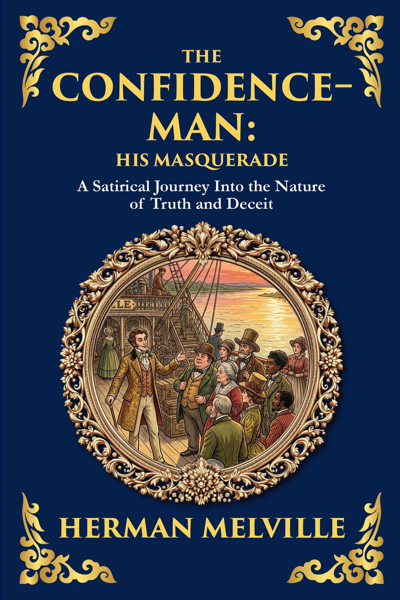The Confidence-Man: His Masquerade — Large Print — modern English translation, book cover