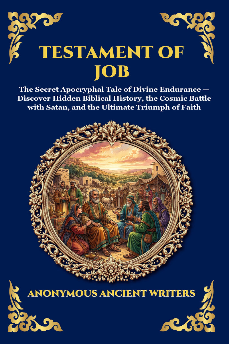 Testament of Job — Large Print — modern English translation, book cover