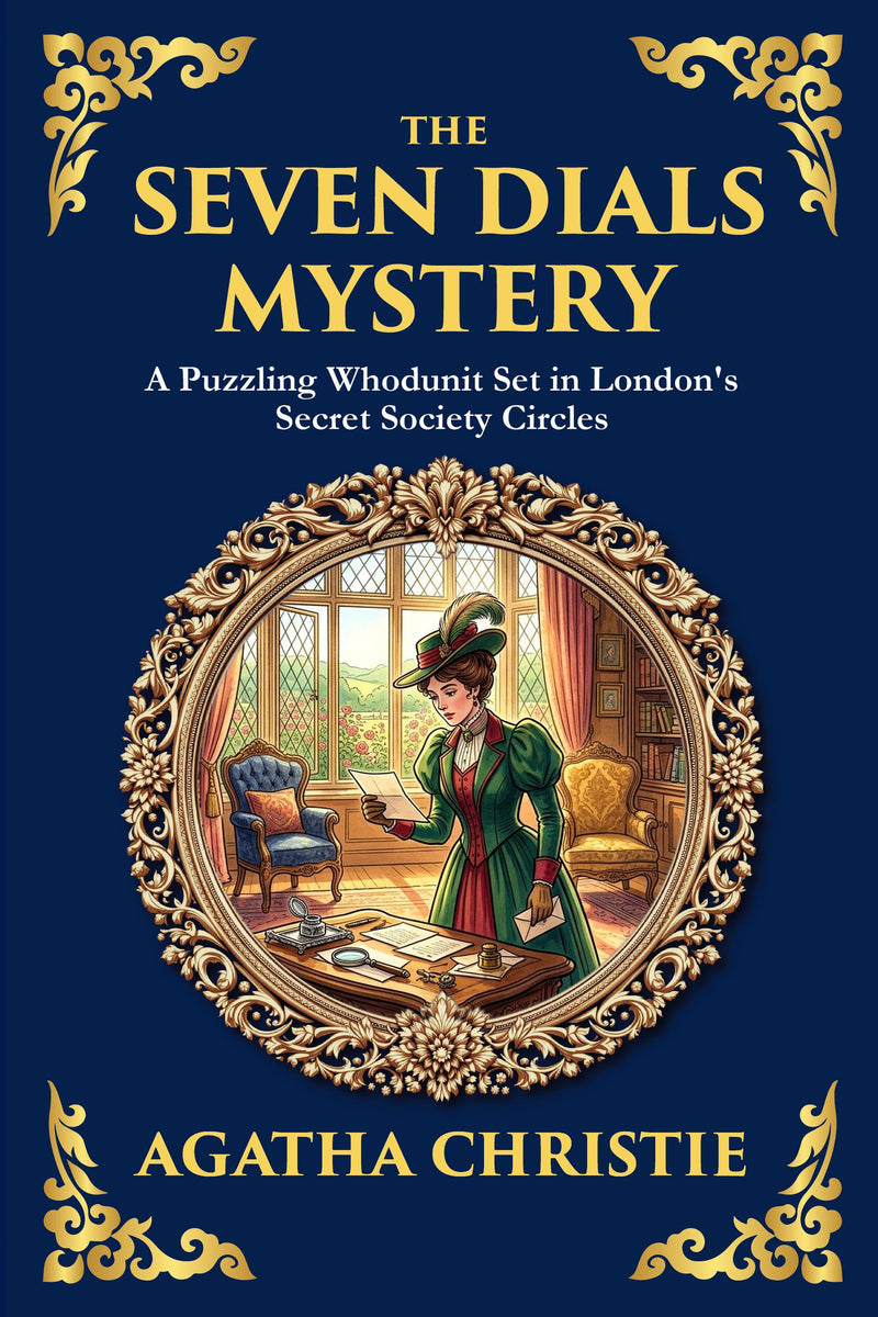The Seven Dials Mystery — Large Print — modern English translation, book cover