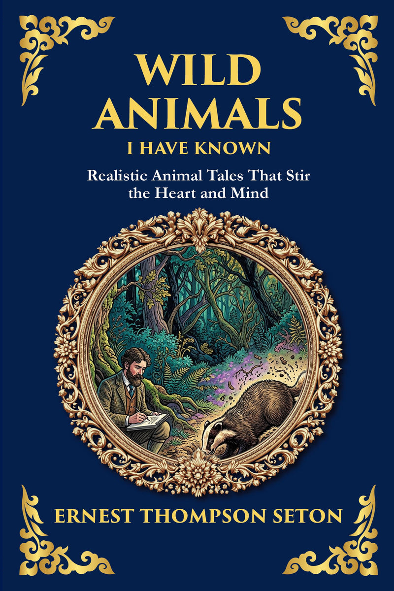 Wild Animals I Have Known — Large Print — modern English translation, book cover