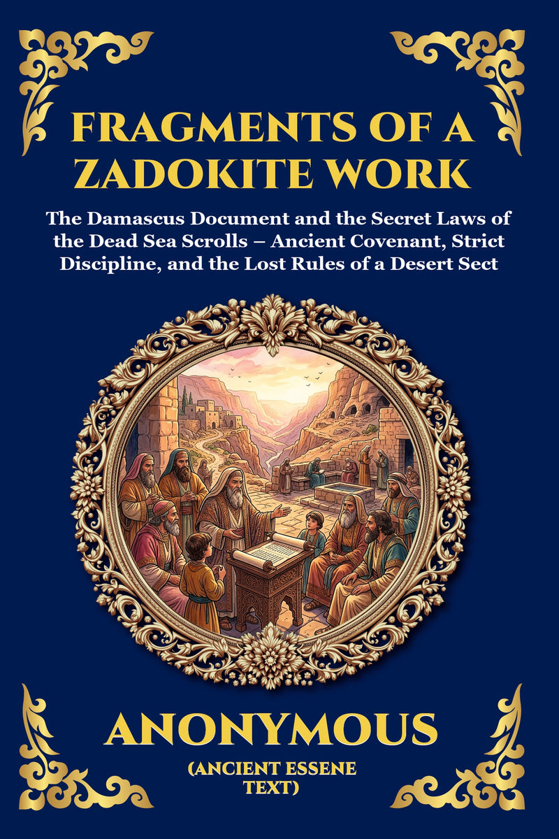 Fragments of a Zadokite Work — modern English translation, book cover