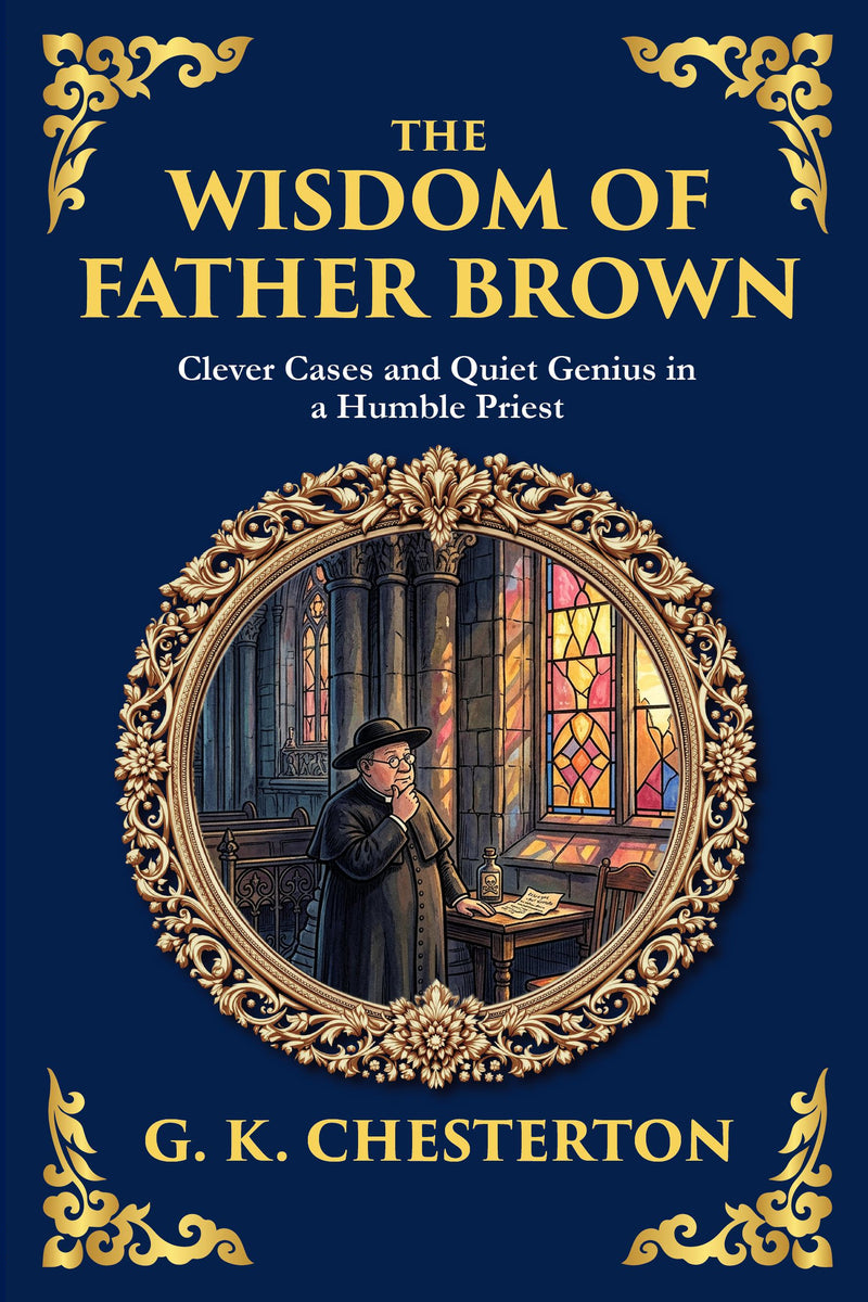 The Wisdom of Father Brown — modern English translation, book cover