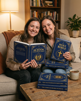 The five-volume Ethiopian Bible Library displayed together