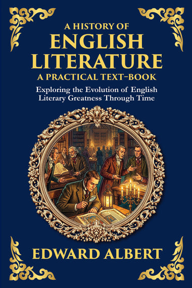 A history of English literature: A practical text-book — Large Print