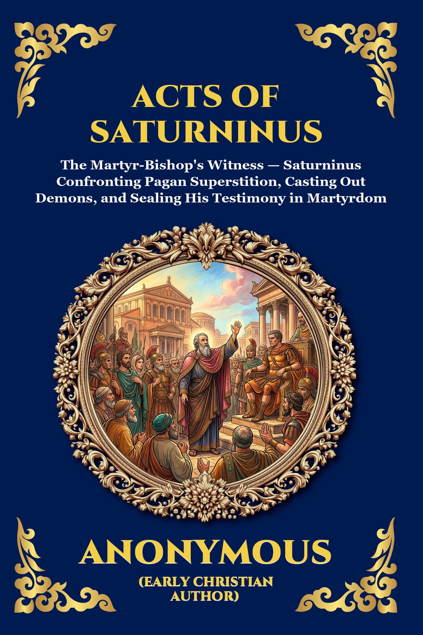 Acts of Saturninus — Large Print cover