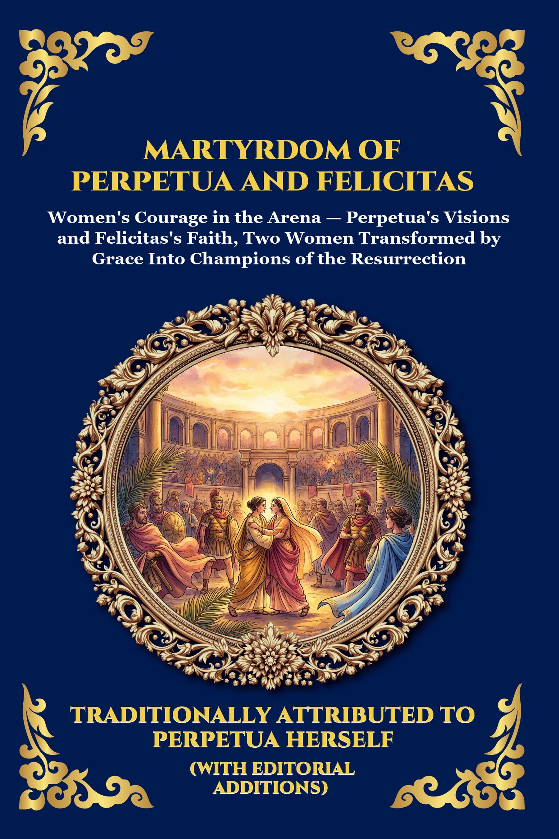 Martyrdom of Perpetua and Felicitas — Large Print cover