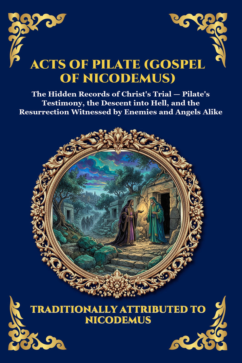 Acts of Pilate (Gospel of Nicodemus) — modern English translation, book cover