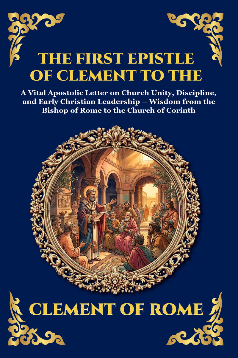 The First Epistle of Clement to the Corinthians — modern English translation, book cover