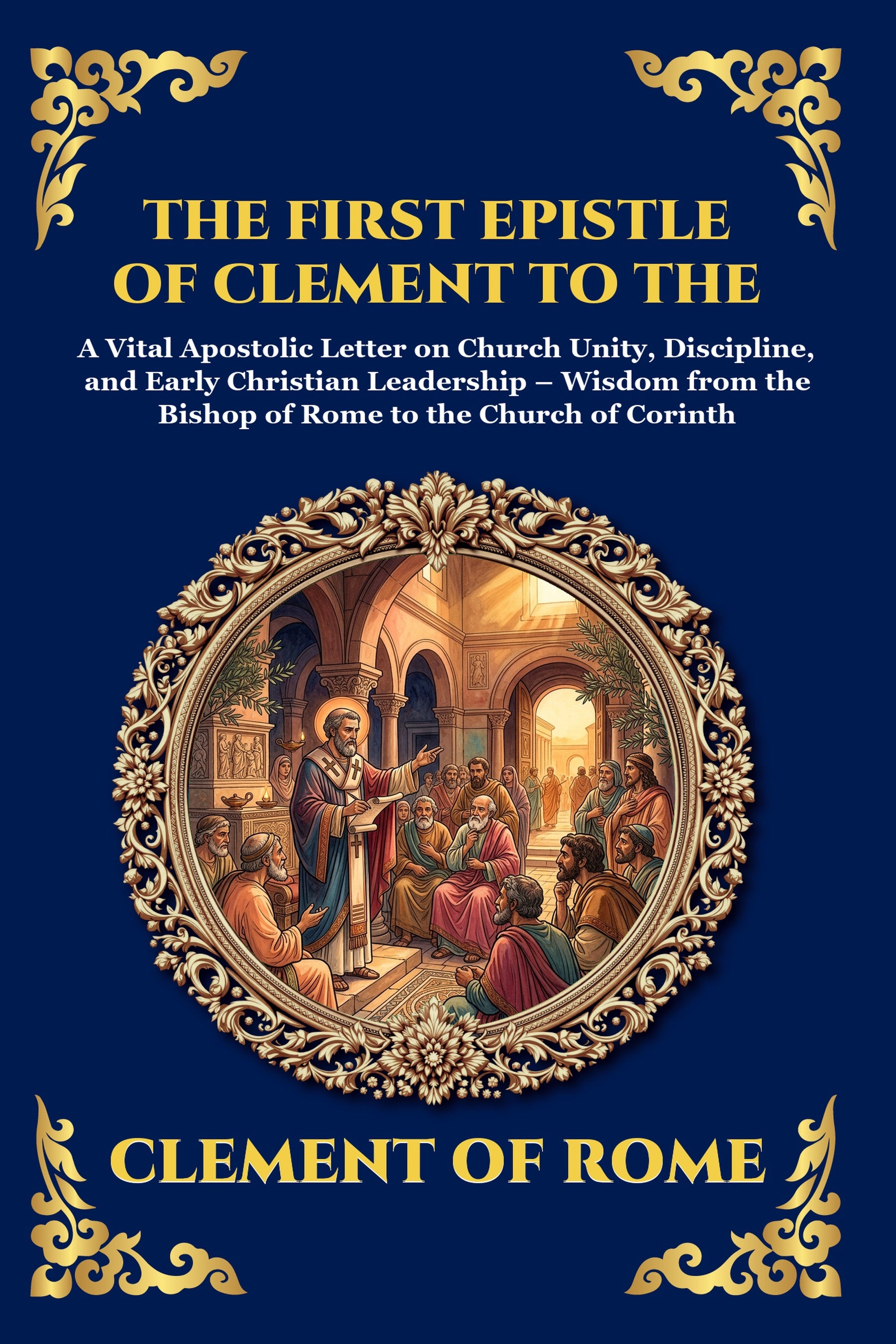 The First Epistle of Clement to the Corinthians — Large Print cover