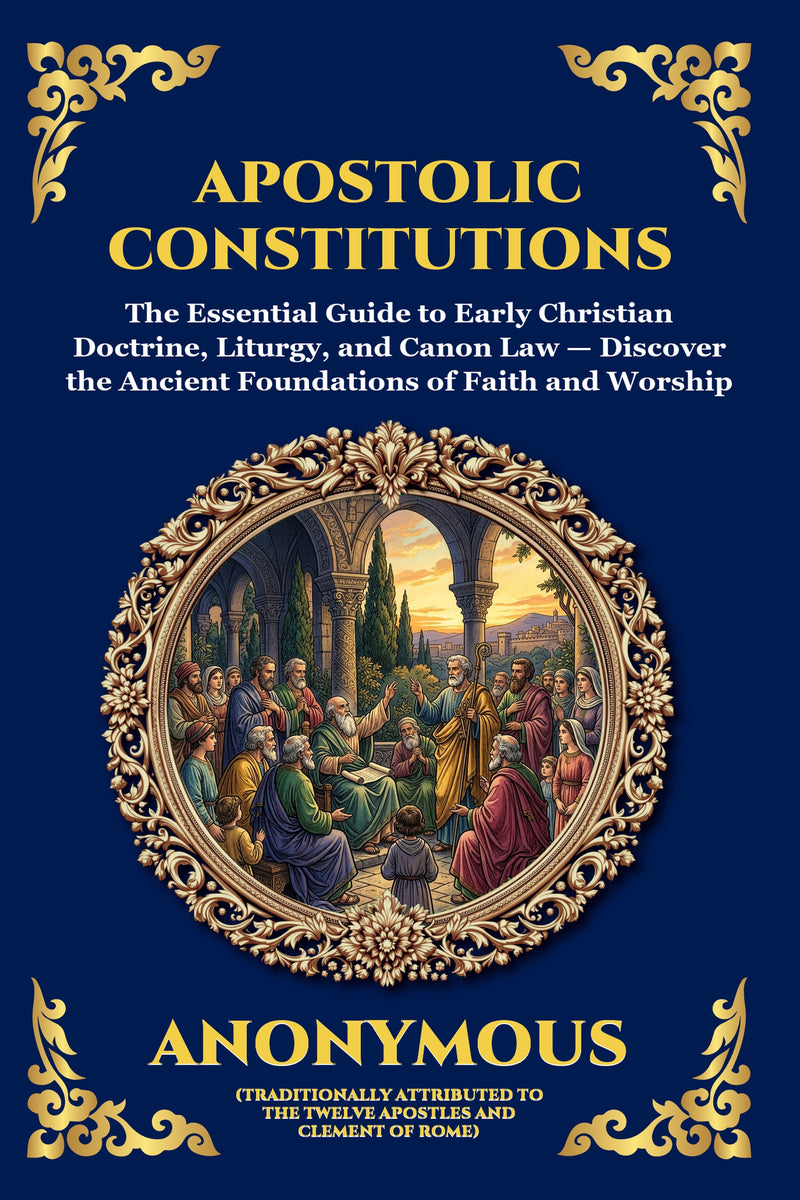 Apostolic Constitutions — modern English translation, book cover
