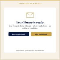 Instant delivery: your eBook and audiobook arrive in your inbox minutes after checkout.