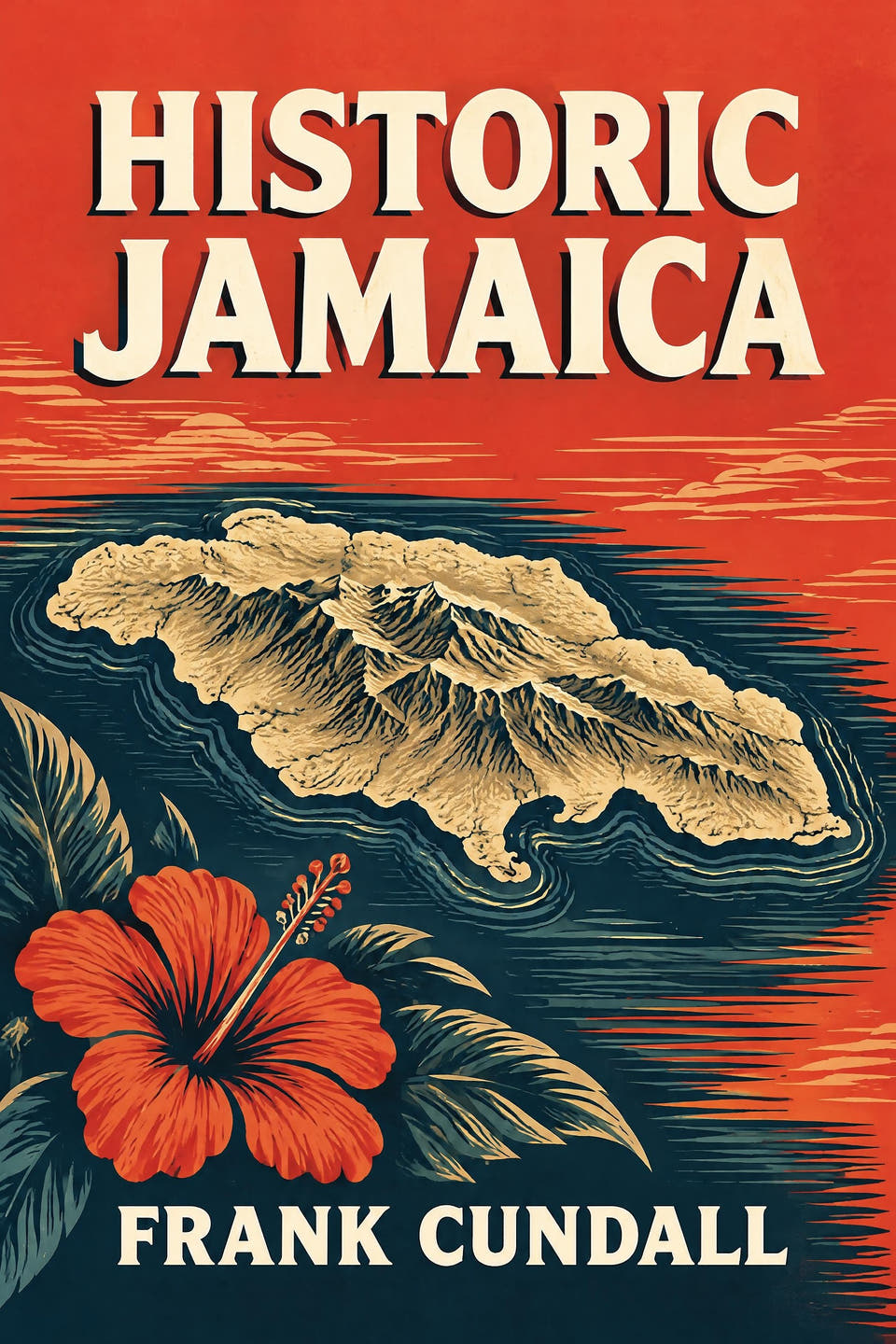 Historic Jamaica — Large Print by Frank Cundall, the cover