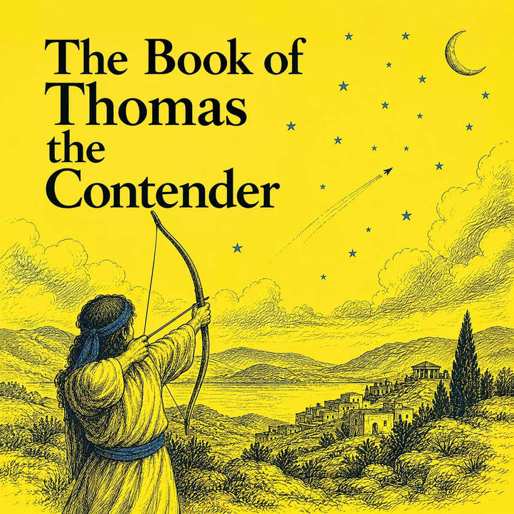 The Book of Thomas the Contender, the audiobook cover