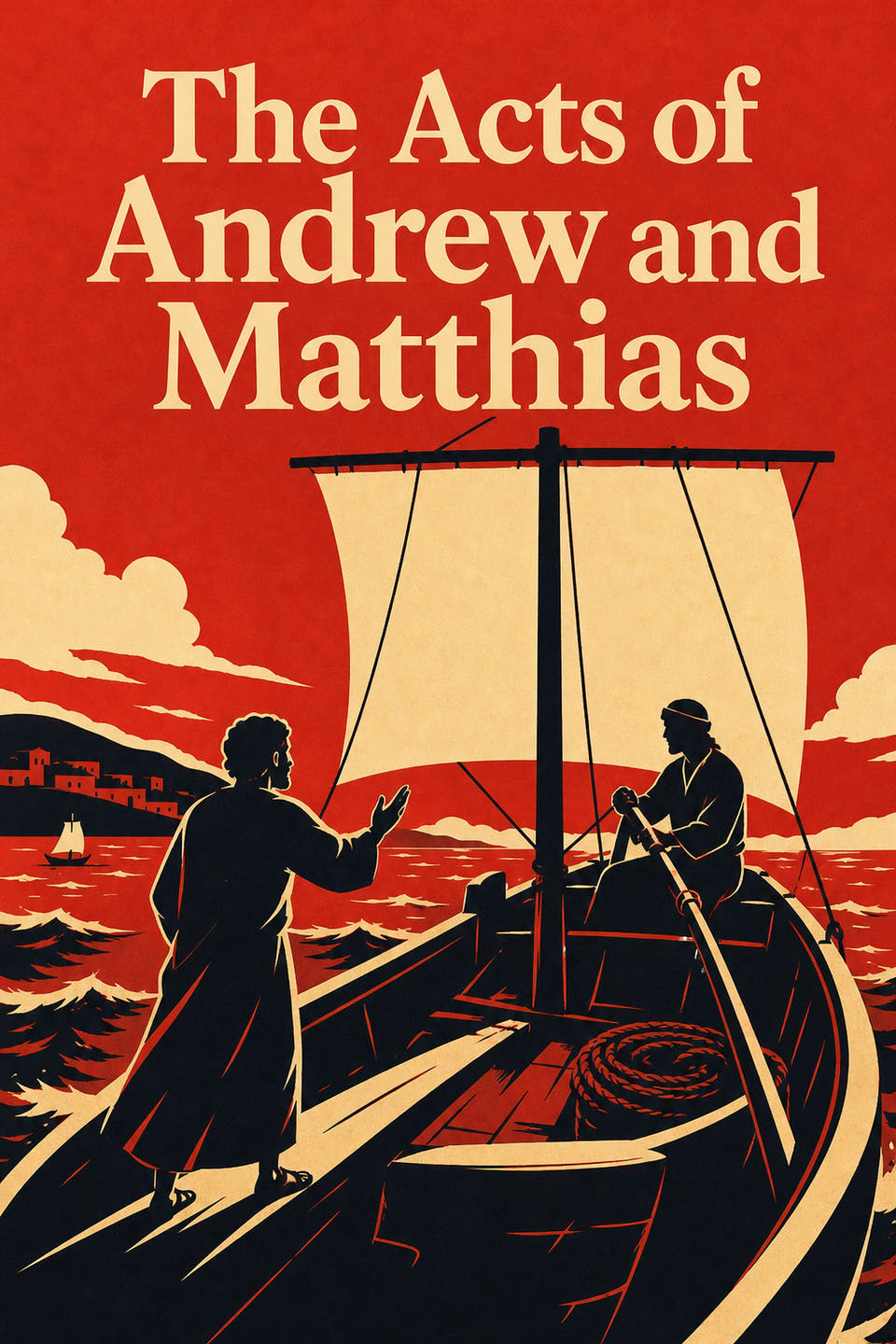 The Acts of Andrew and Matthias by Anonymous early Christian writers, the cover