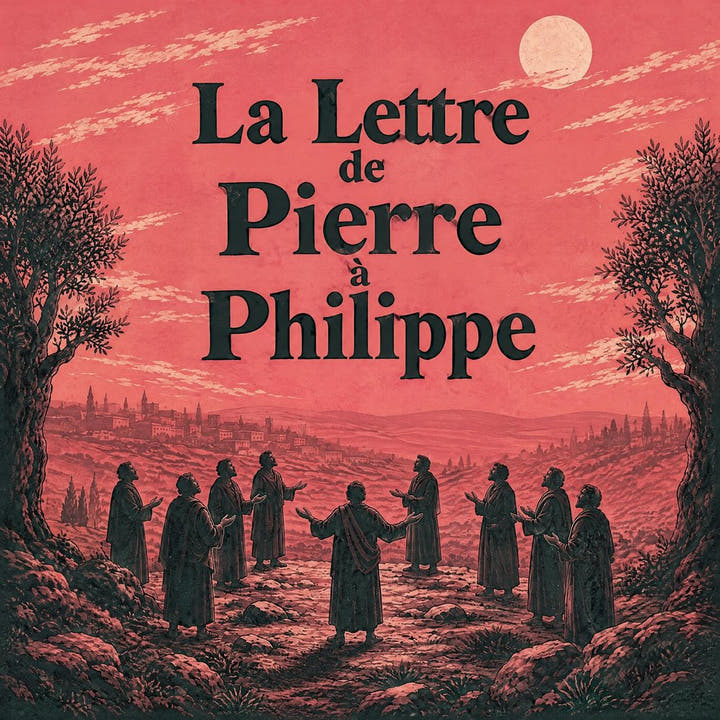 The Letter of Peter to Philip, the audiobook cover
