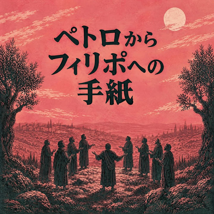 『The Letter of Peter to Philip』のオーディオブックの表紙