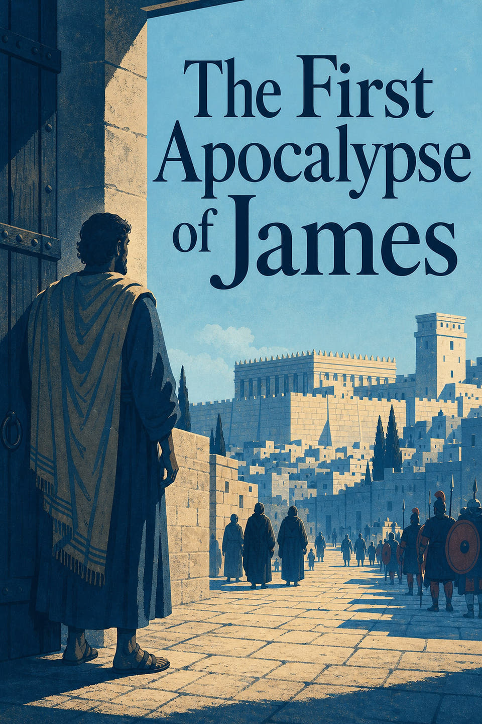 The First Apocalypse of James by Anonymous Gnostic writer, the cover