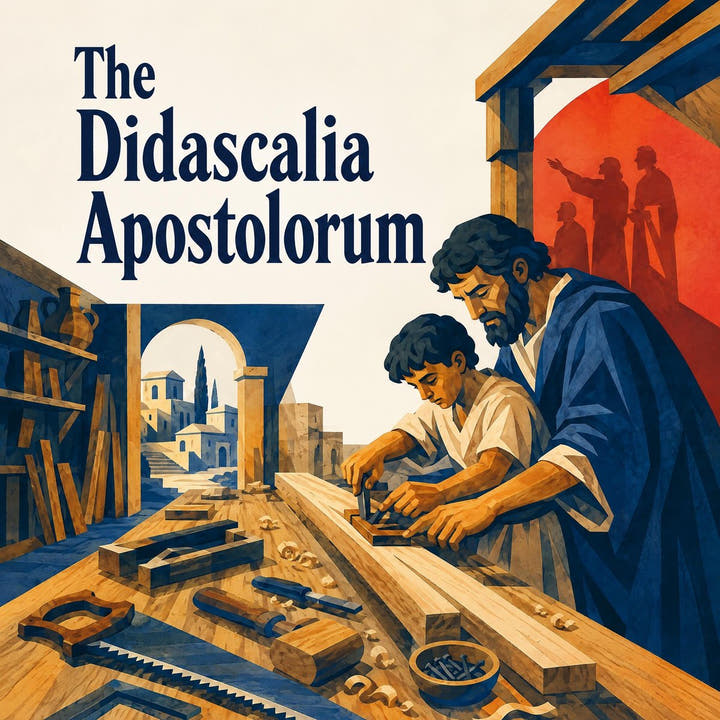The Didascalia Apostolorum, the audiobook cover