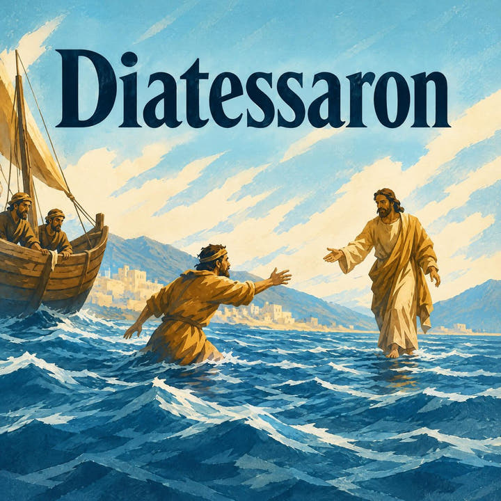 Diatessaron, the audiobook cover