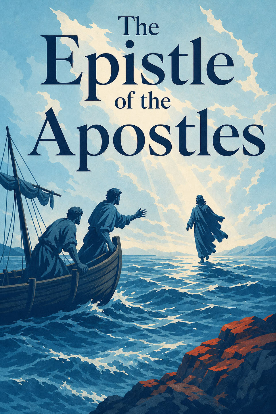 The Epistle of the Apostles by Various early Christian authors, the cover