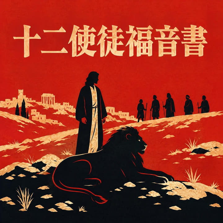 『Gospel of the Twelve』のオーディオブックの表紙