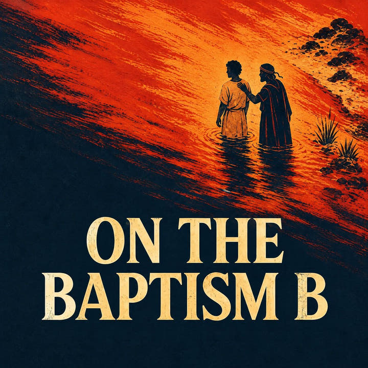 On the Baptism B, the audiobook cover