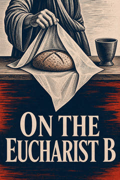 On the Eucharist B, the cover of this edition