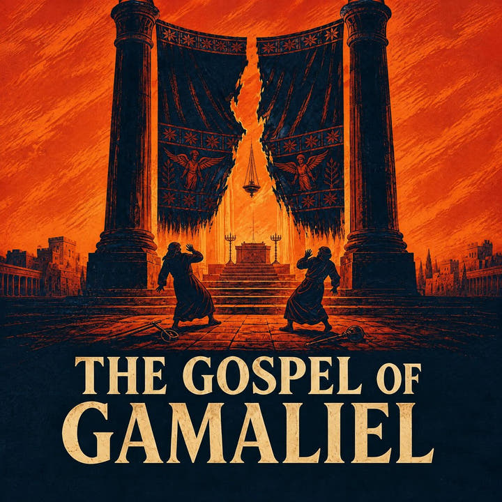 The Gospel of Gamaliel, the audiobook cover