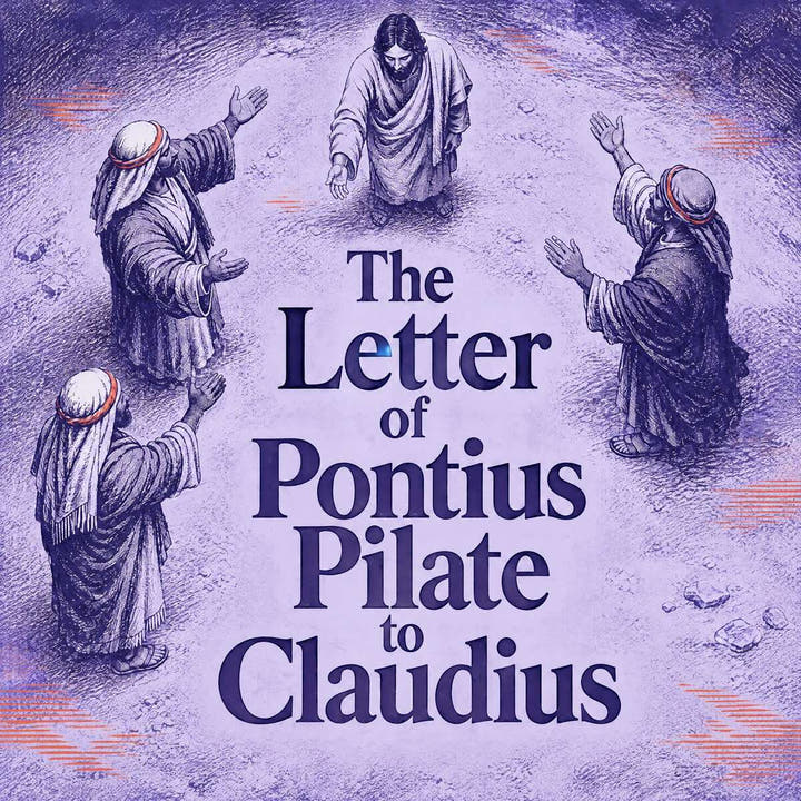 The Letter of Pontius Pilate to Claudius, the audiobook cover
