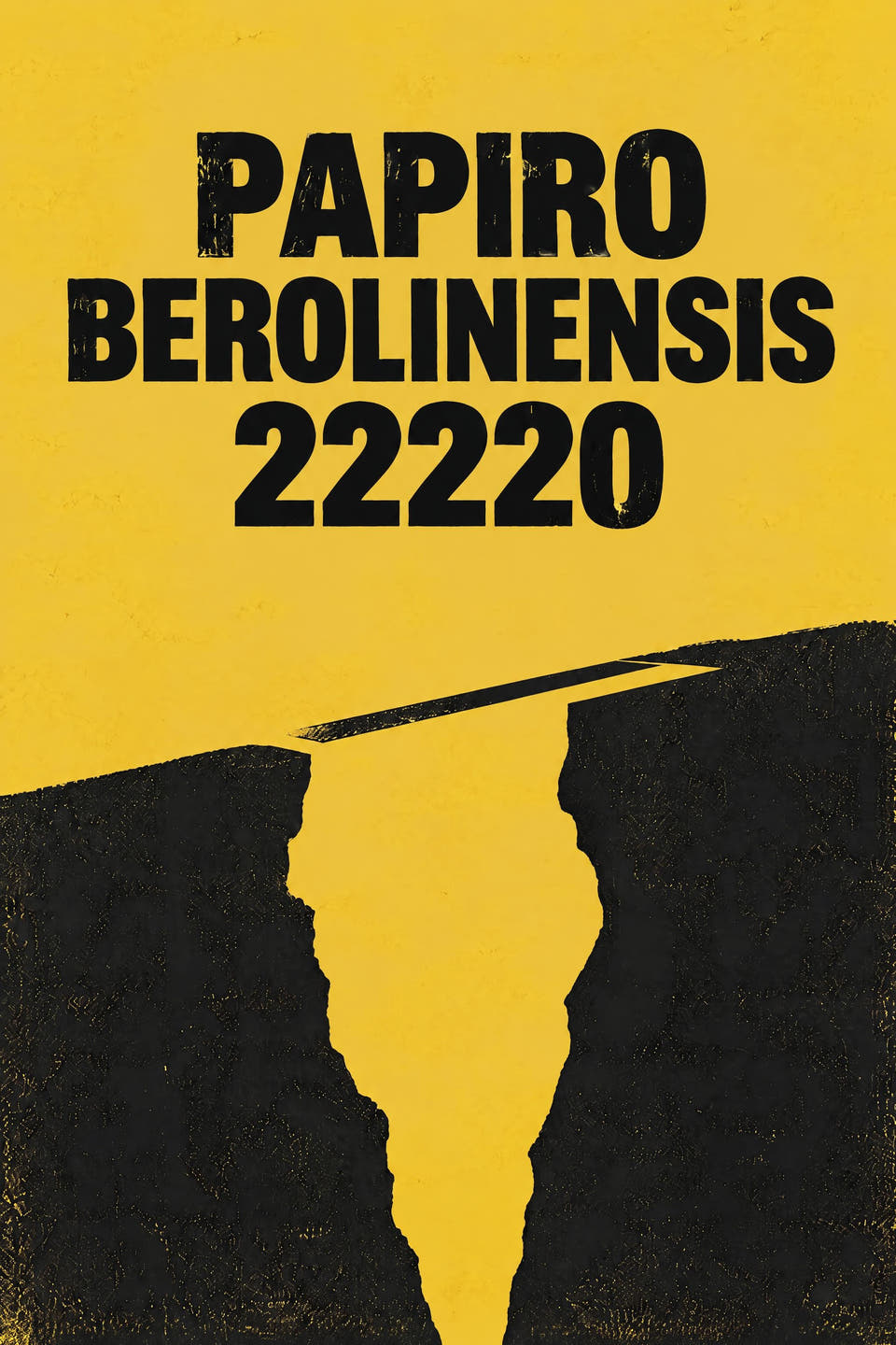 Papyrus Berolinensis 22220 by Anonymous, the cover