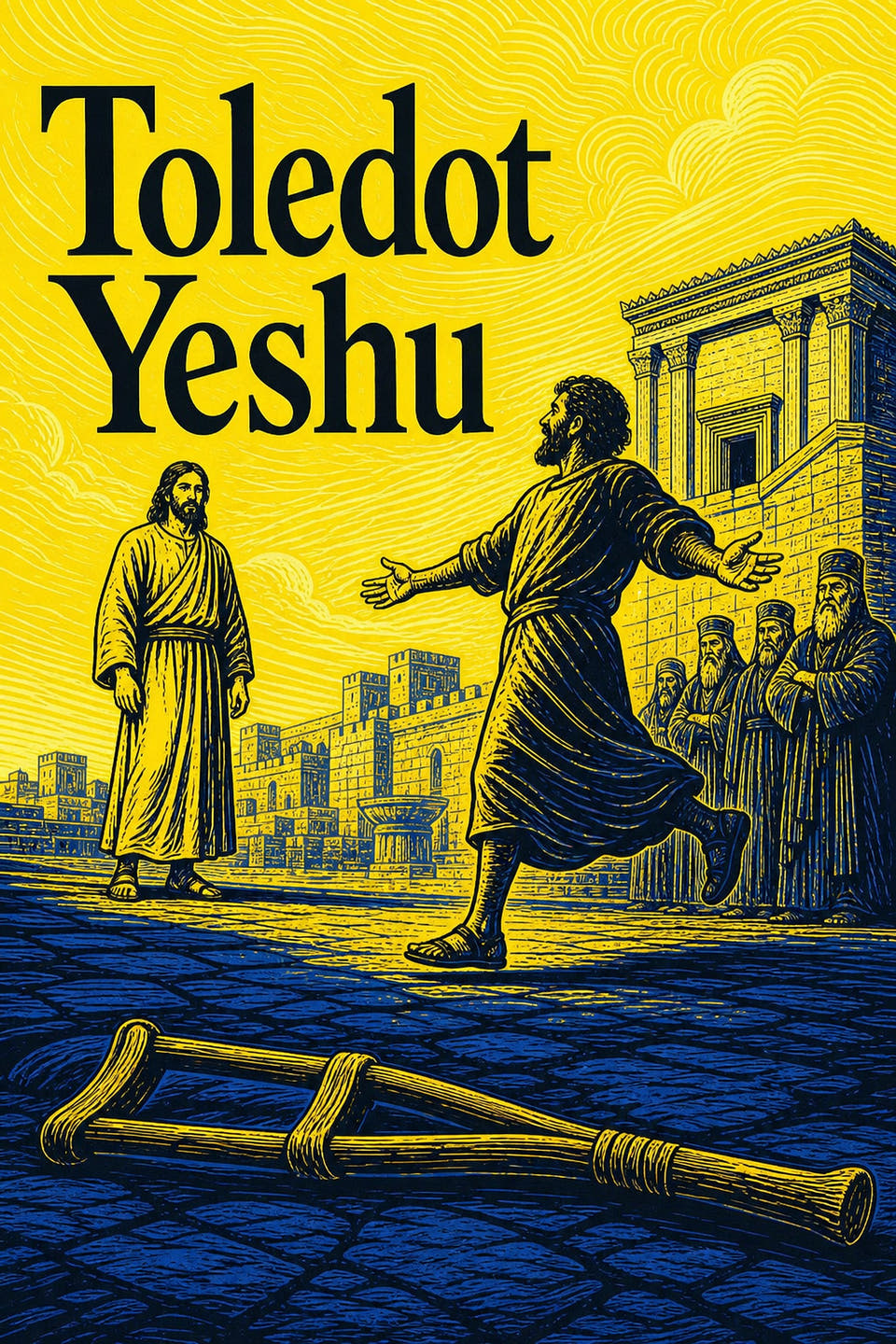 Toledot Yeshu by Anonymous, the cover